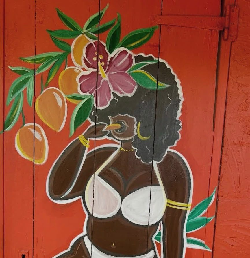 Street-art : la féminité libre, puissante et assumée des nanas péi de l&rsquo;artiste&nbsp;K.N.L