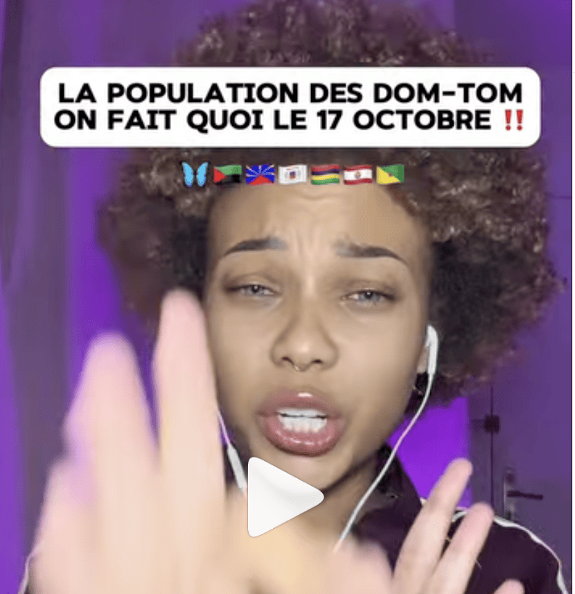 « La population des dom-tom, on fait quoi le 17 octobre ? »